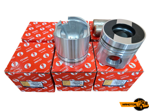 Поршни 6D125-1, S6D125. 6D125. 6151-32-2110. 6152-32-2610. (fire box=66mm) Set 6pc
